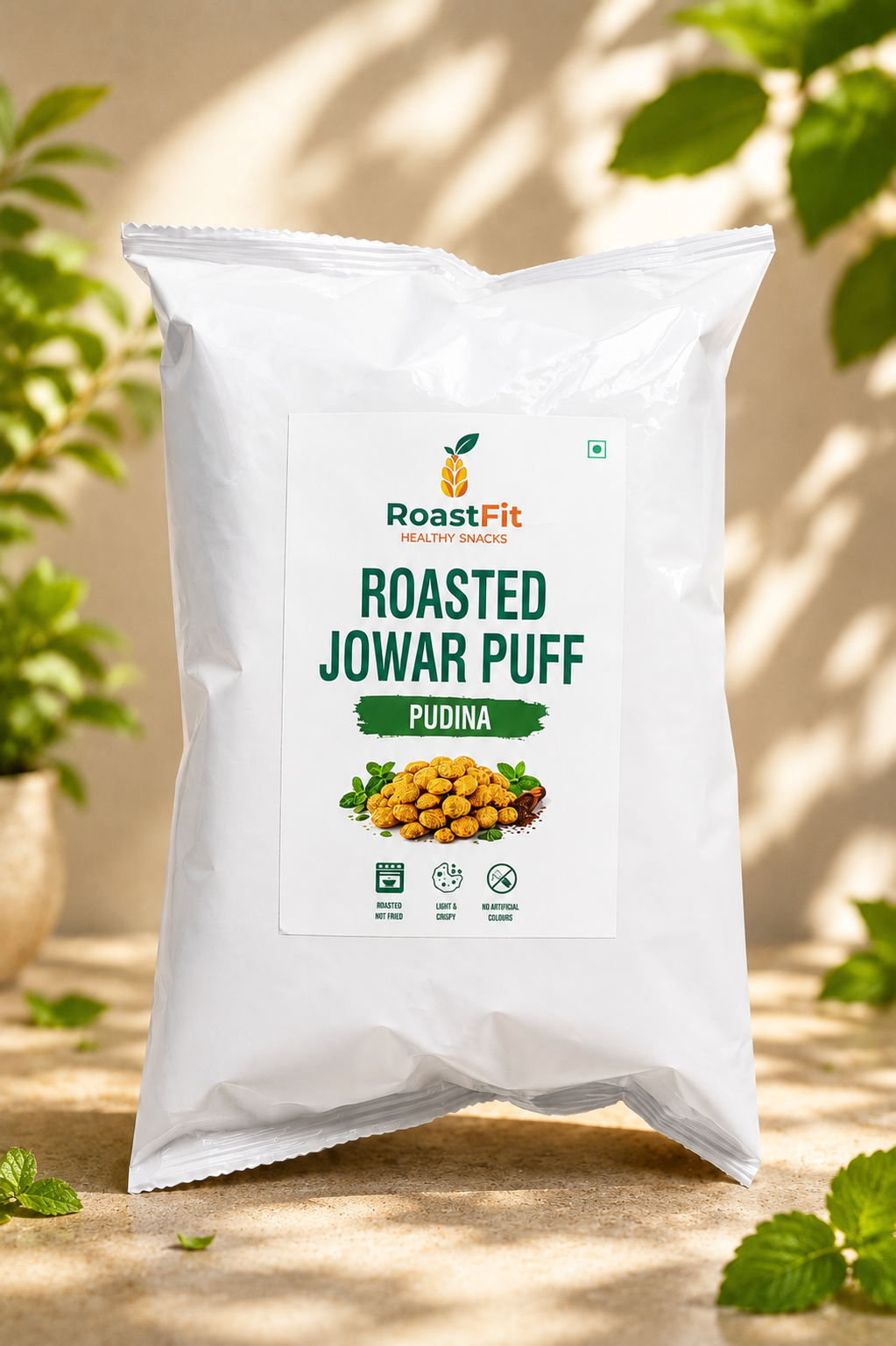 Roasted Jowar Puff – Pudina | RoastFit