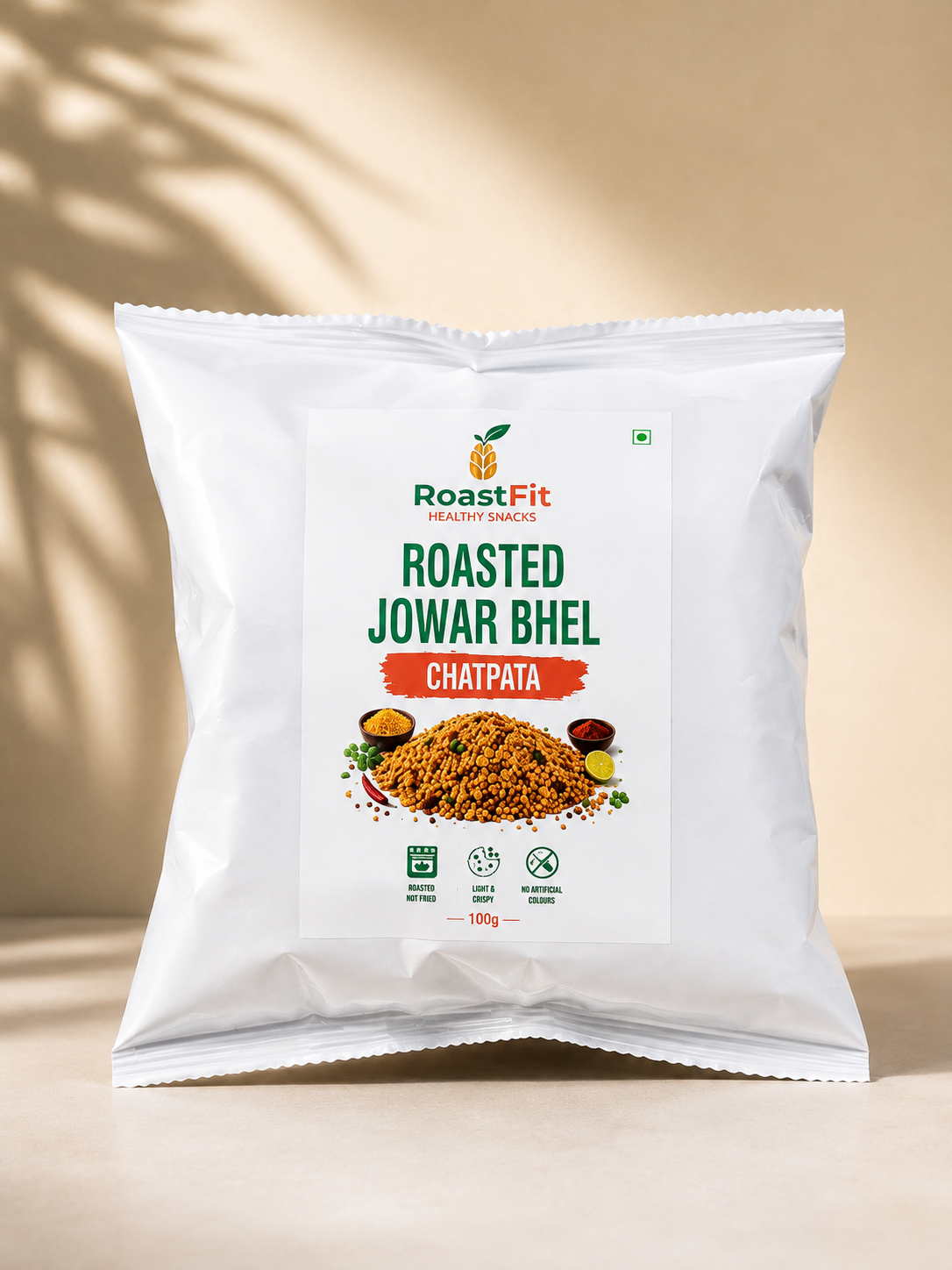 Roasted Jowar Bhel – Chatpata | RoastFit