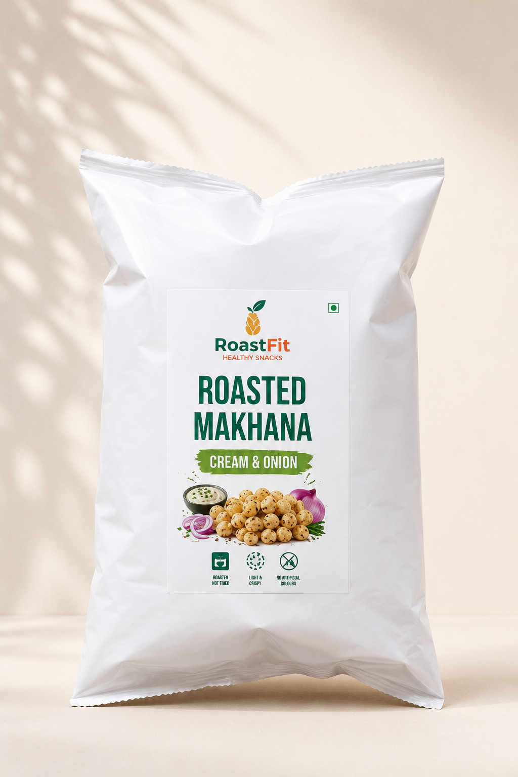 Roasted Makhana – Cream & Onion | RoastFit