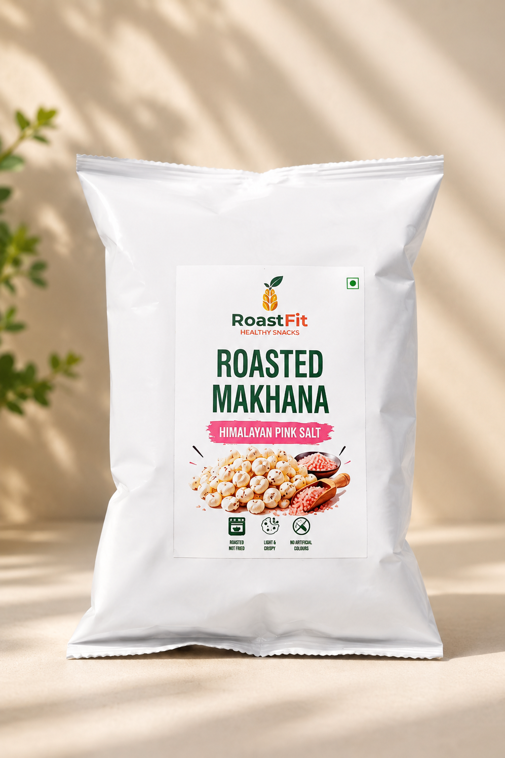 Roasted Makhana – Himalayan Pink Salt | RoastFit