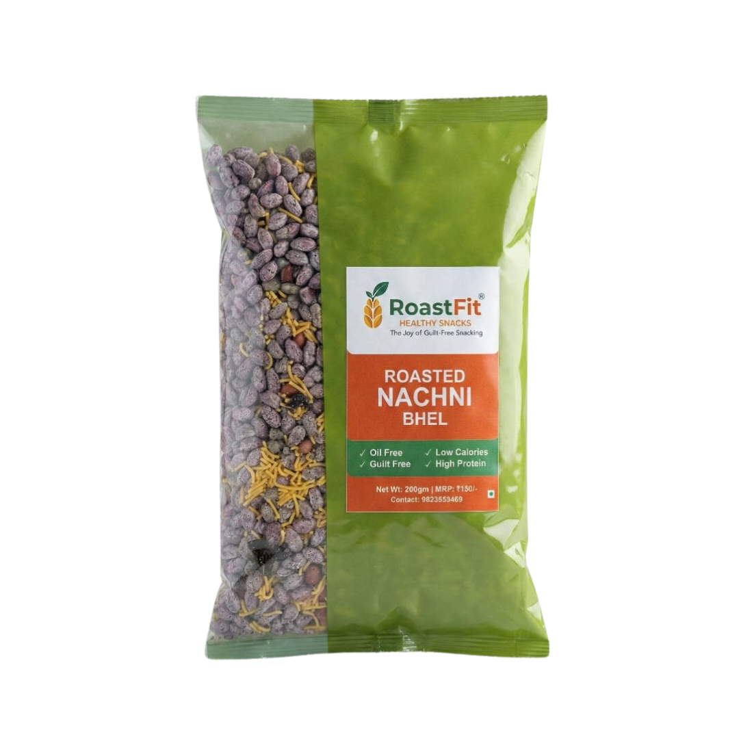 Roasted Nachani Bhel | Calcium Rich Millet Snack | Roast Fit